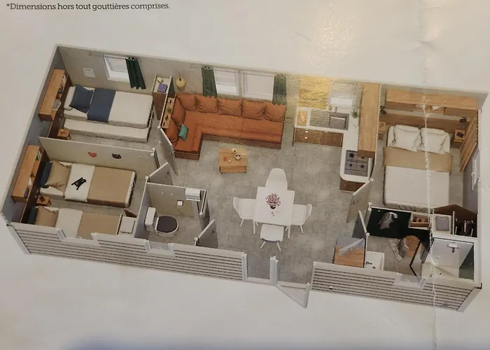 En Mobil 3 à Sur Village de vacances Piriac-sur-Mer